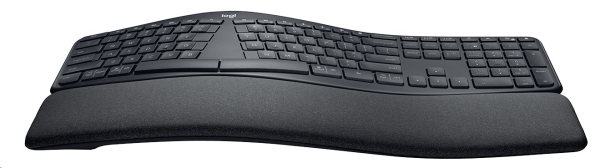 Logitech K860/Bezdrátová Bluetooth/US-Layout/Černá
