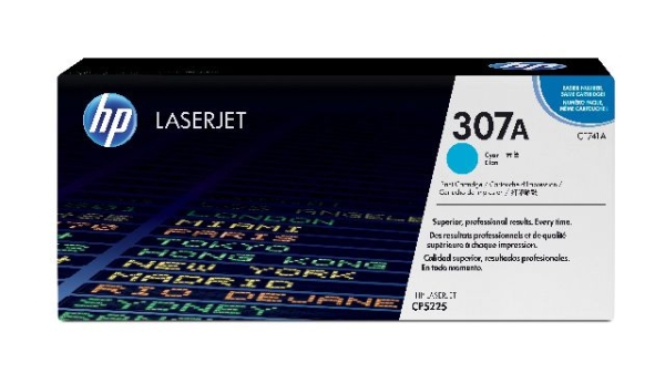 Toner HP č.307A CE741A azurový