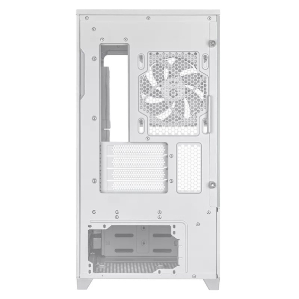 ASUS Case AP202 PRIME CASE, mATX, Průhledná bočnice, 3x 120mm ARGB Fan, bílá