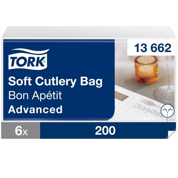 Tork jemný "Bon Appetit" ubrousek na příbory