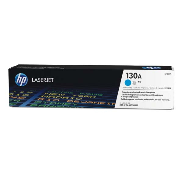 Toner HP č.130A CF351A azurový