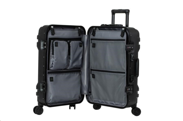 ACER Predator Robust Luggage 22" - černý, zesílený cestovní kufr, materiál: 100% polykarbonát, TSA kombinační zámek, 2 h