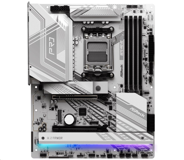 MB Asrock X870 PRO RS /AM5/4xDDR5/M.2/HDMI/USB4/ATX/White