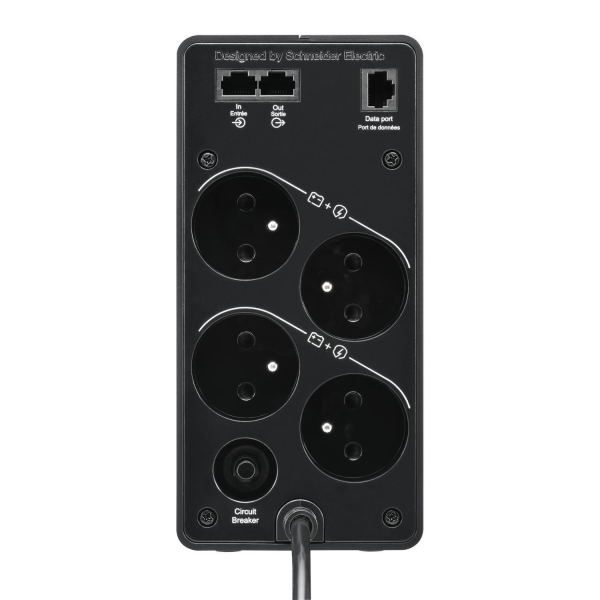 APC Back UPS Pro, 900VA, Tower UPS, 230V, 4x French outlets, AVR, USB-C Charging Ports