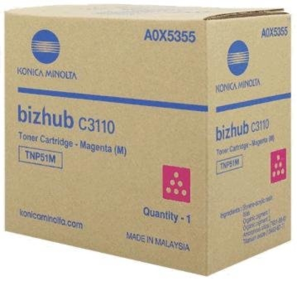 Toner Konica Minolta TNP-51M purpurový