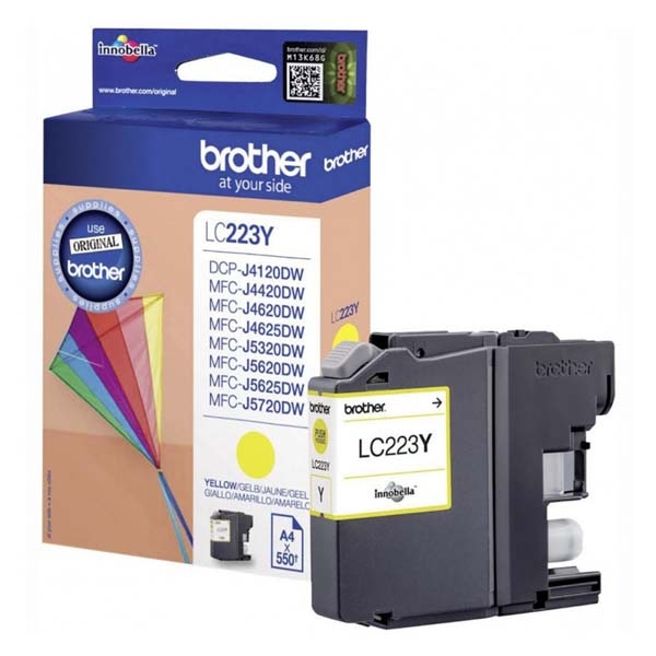 Náplň BROTHER LC 223Y žlutá (600 stran)