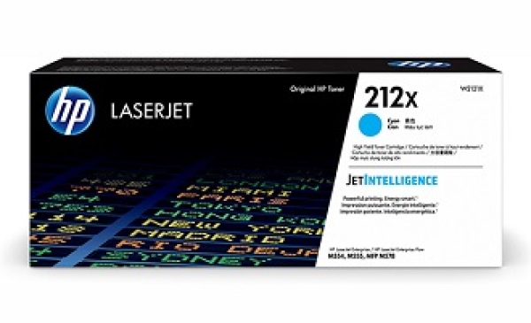 Toner HP č.212X, W2121X azurová