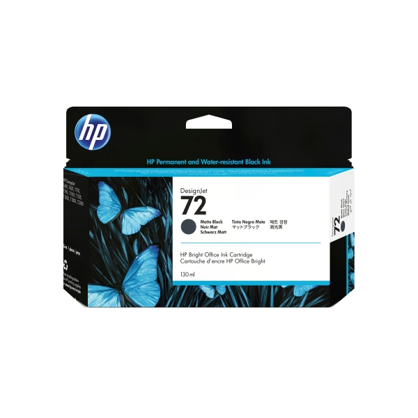 Náplň HP č.72, C9403A matná černá 