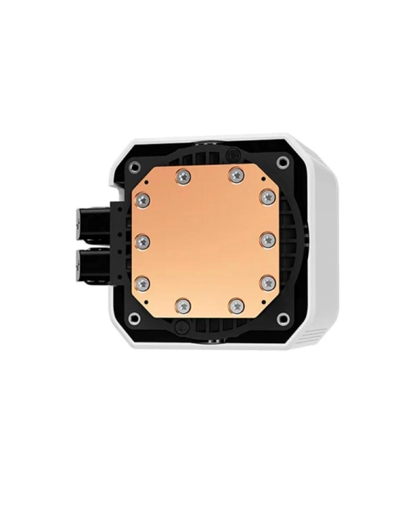 DEEPCOOL Vodní chladič MYSTIQUE 360 WH, ARGB, 3x 120mm, AM5, LGA1851, bílá