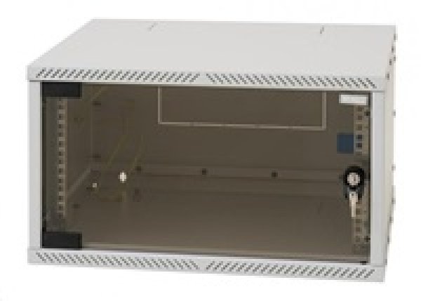 TRITON 19" jednodílný rozvaděč 4U/400mm - rozložený FLAT PACK, černý