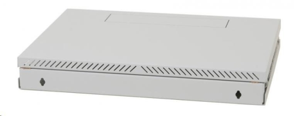 TRITON 19" jednodílný rozvaděč 4U/400mm - rozložený FLAT PACK, černý
