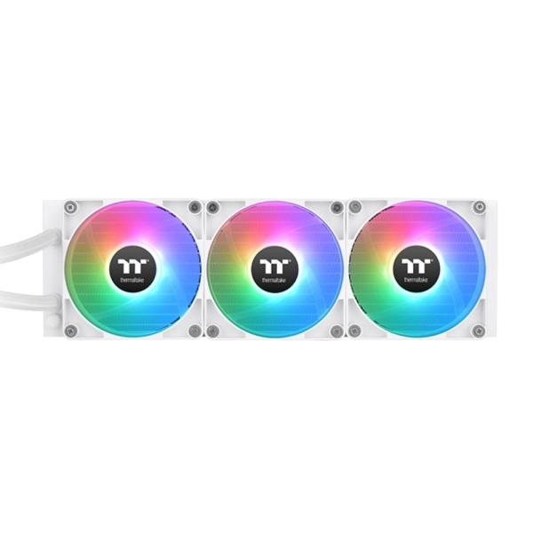 THERMAL TAKE Vodní chladič TH360 V2 Ultra ARGB, 3x120mm ARGB, LGA1851, AM5, bílá
