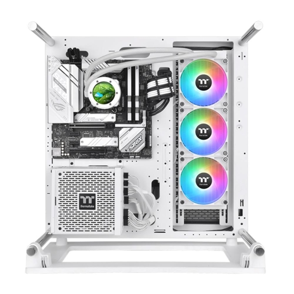 THERMAL TAKE Vodní chladič TH360 V2 Ultra ARGB, 3x120mm ARGB, LGA1851, AM5, bílá
