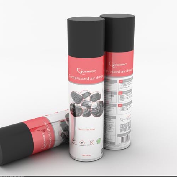 Čistící stlačený vzduch GEMBIRD (CK-CAD-FL750-01) 750ml 