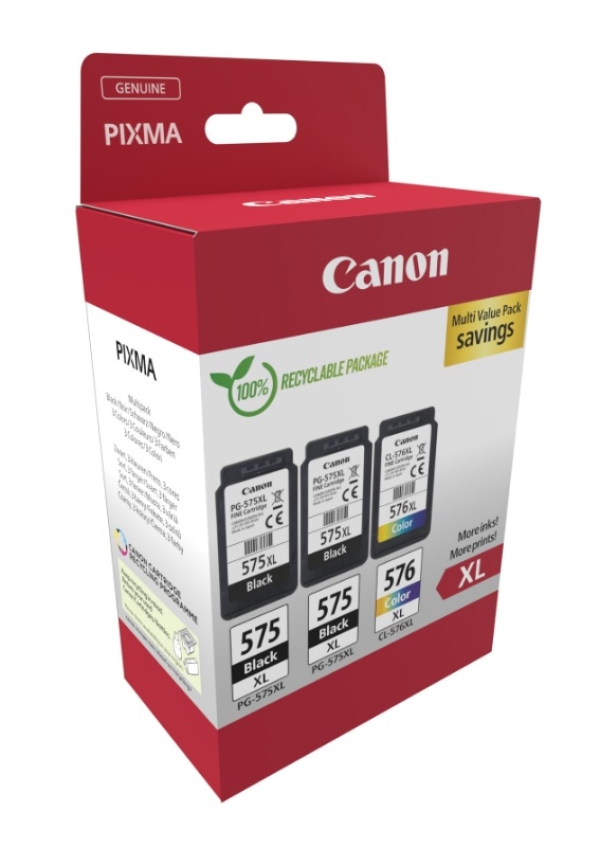 Canon CARTRIDGE PG-575XLx2/CL-576XL MULTI pro PIXMA TS355xi, TR475xi