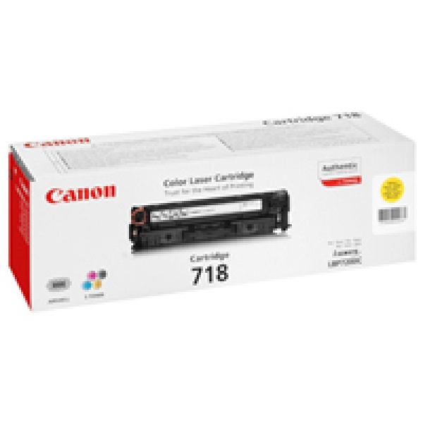 Toner CANON CRG-718 purpurový (2 900 stran)