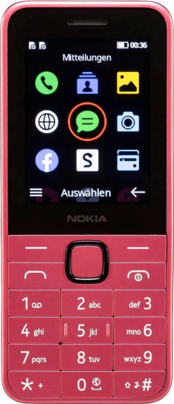 Nokia 225 Dual SIM, 4G, růžová (2024), (CZ, SK, HU)