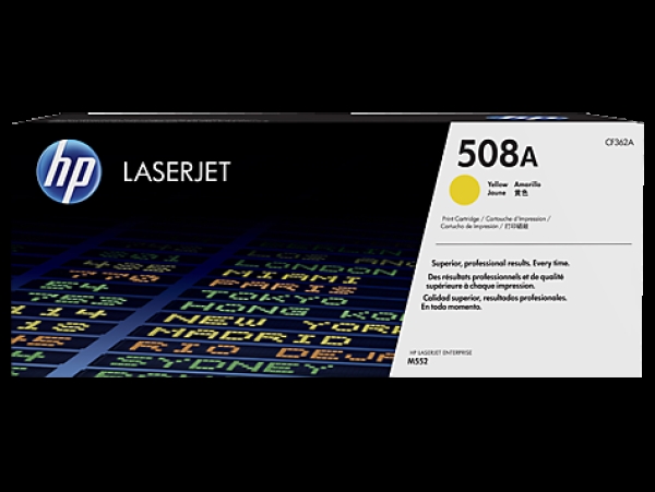 Toner HP č.508A CF362A žlutý