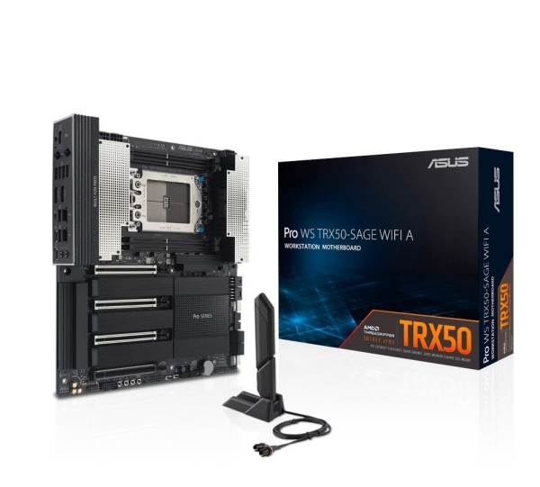 ASUS MB Sc sTR5 Pro WS TRX50-SAGE WIFI A, AMD TRX50, 4xDDR5, WiFi, CEB