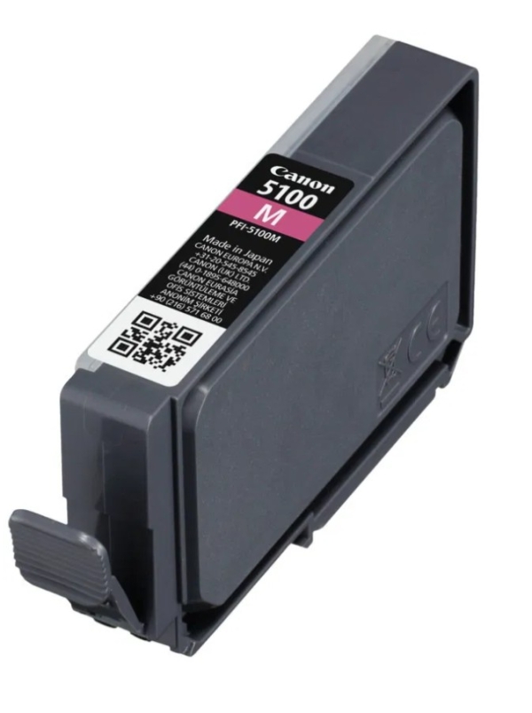 Canon PFI-5100 M - 14.4 ml - purpurová - originální - závesný box - inkoustový zásobník - pro imagePROGRAF PRO-310