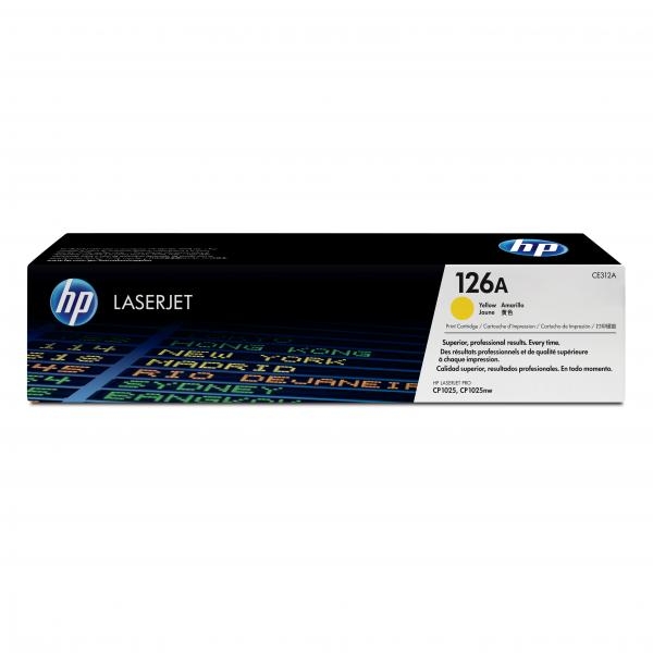 Toner HP č.126A CE312A žlutý