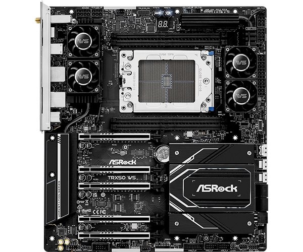 ASRock MB Sc sTRX5 TRX50 WS, AMD TRX50, 4xDDR5, E-ATX