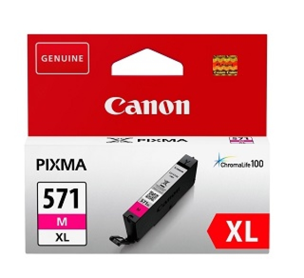 Canon CLI 571M (0387C001), purpurová barva pro tiskárny Canon