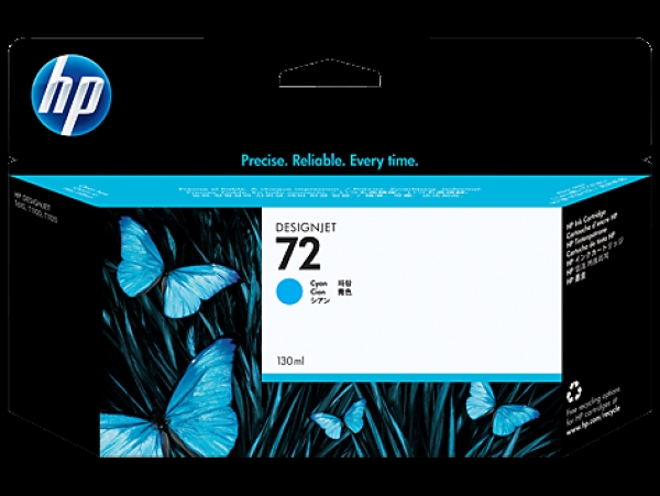 Náplň HP č.72, C9371A (130ml) azurová