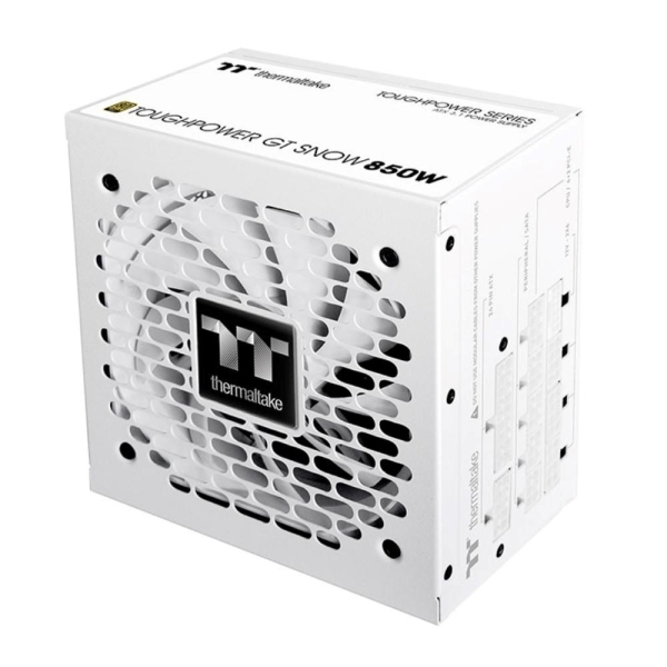 THERMAL TAKE zdroj 850W Toughpower GT, 120mm, Plně modulární, 80+ Gold, bílá
