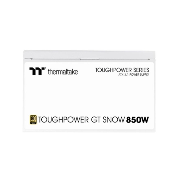 THERMAL TAKE zdroj 850W Toughpower GT, 120mm, Plně modulární, 80+ Gold, bílá