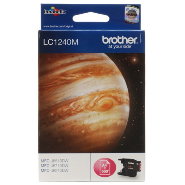 Náplň Brother LC-1240M purpurová