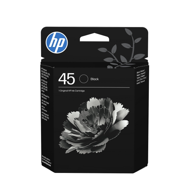 Náplň HP č.45, 51645AE černá