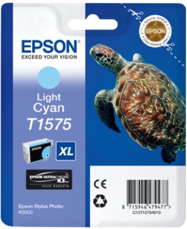 Náplň Epson C13T15754010 (XL) světle azurová blistr