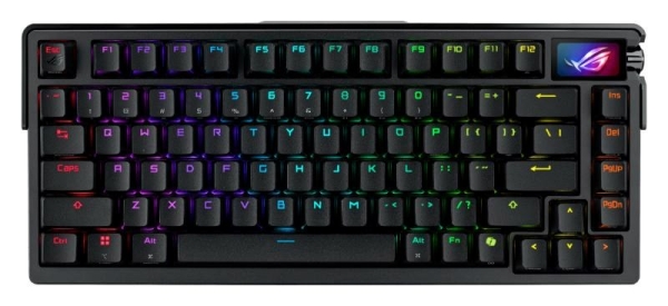 ASUS Klávesnice ROG Azoth Extreme, Mechanická, Bezdrátová BT, RF 2.4GHz, US, černá