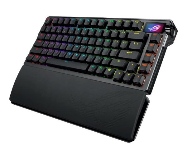 ASUS Klávesnice ROG Azoth Extreme, Mechanická, Bezdrátová BT, RF 2.4GHz, US, černá
