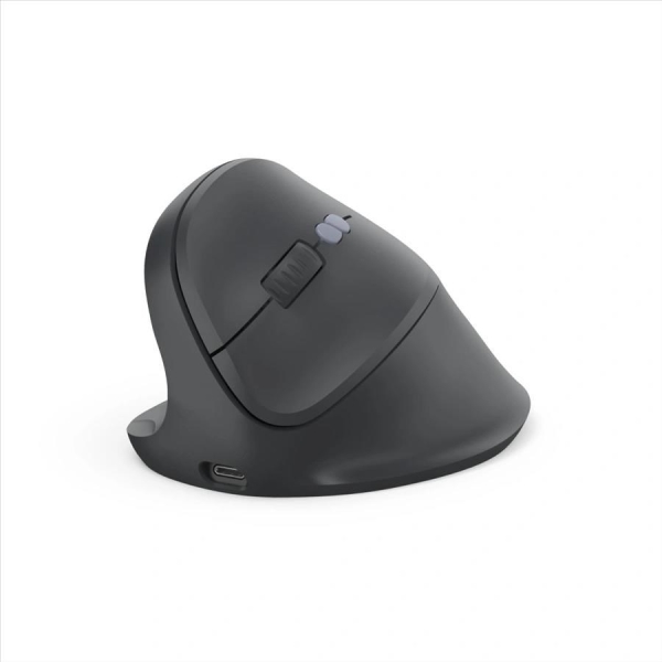 Hama vertikální ergonomická bezdrátová myš EWM-600L, pro leváky, nabíjecí, Multi Device