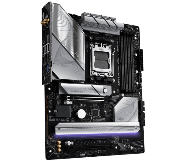 MB Asrock B850 LIVEMIXER WIFI /AM5/4xDDR5/M.2/W7+BT5.4/HDMI/DP/ATX