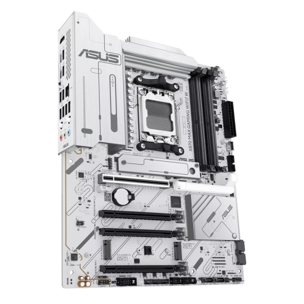 MB ASUS X870 Max Gaming WIFI7 W /AM5/4xDDR5/M.2/W7+BT5.4/HDMI/USB4/ATX/White