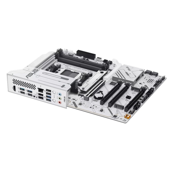 MB ASUS X870 Max Gaming WIFI7 W /AM5/4xDDR5/M.2/W7+BT5.4/HDMI/USB4/ATX/White