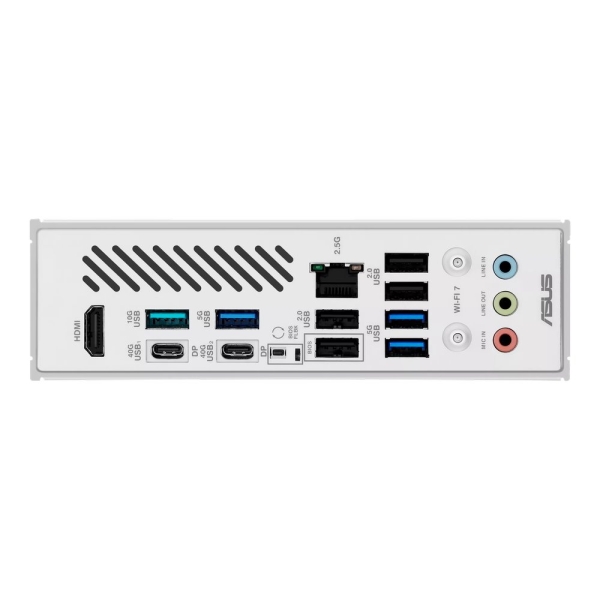 MB ASUS X870 Max Gaming WIFI7 W /AM5/4xDDR5/M.2/W7+BT5.4/HDMI/USB4/ATX/White