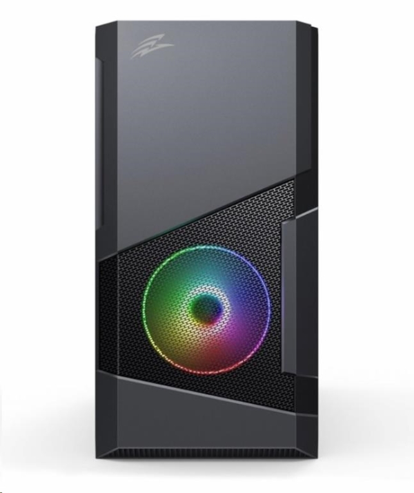 EVOLVEO M5, case mATX, průhledná bočnice, černá