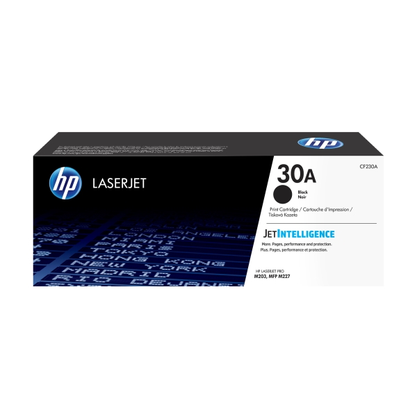 HP 30A (CF230A), černý originální toner do tiskárny HP