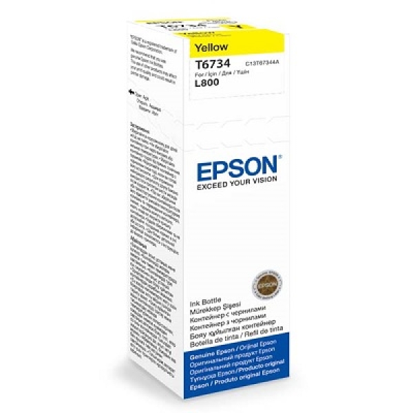 Náplň Epson C13T67344A žlutá