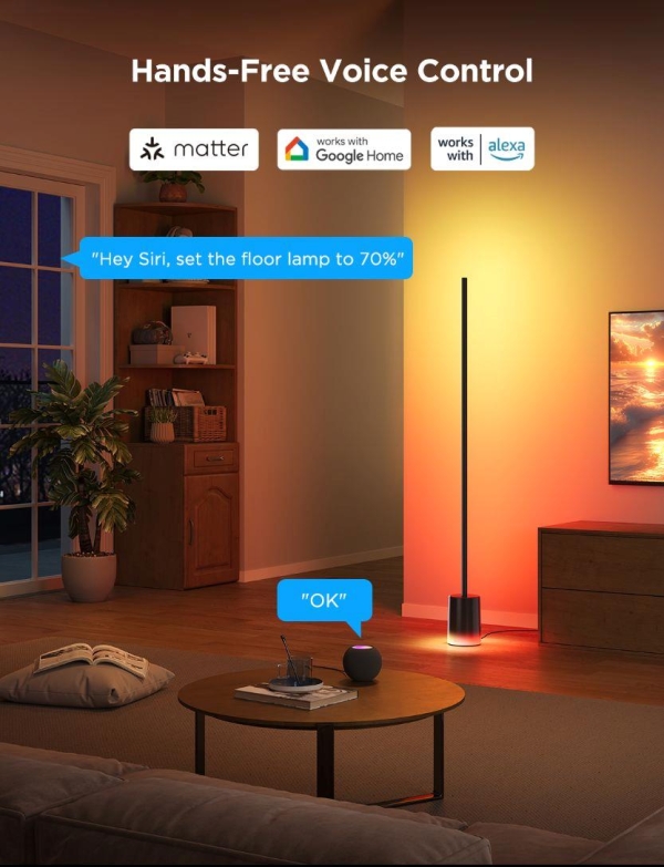 Govee Floor Lamp 2 MATTER RGBICWW Smart lampa