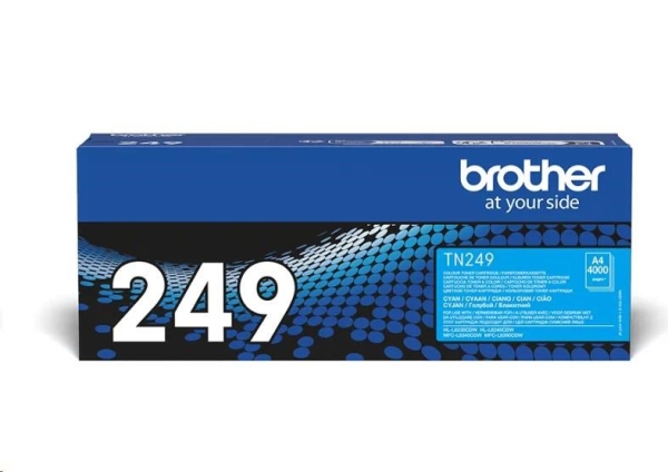 Brother - TN249C cyan toner (až 4000 stran)