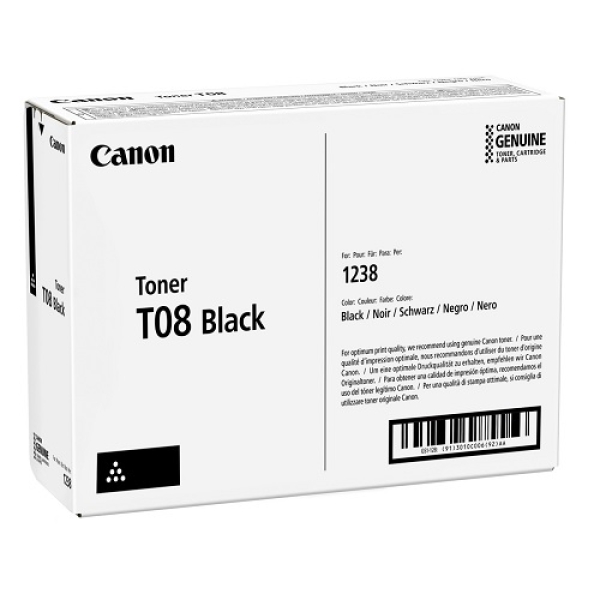 Toner Canon T08, 3010C006 černý