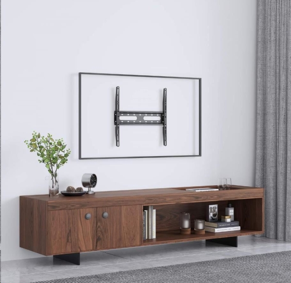 MANHATTAN Nástěnný držák TV (32" - 55"), ultra tenký design, černá