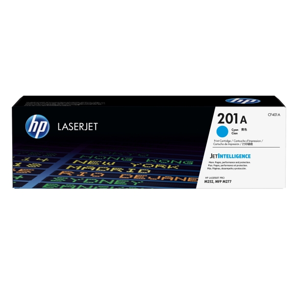 HP 201A (CF401A), azurový toner pro tiskárny HP