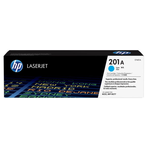 HP 201A (CF401A), azurový toner pro tiskárny HP