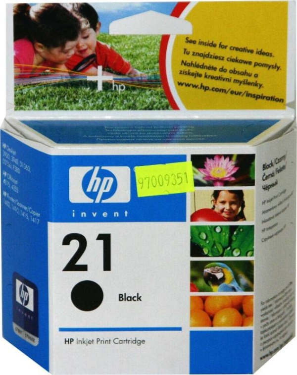 Náplň HP No.21, C9351AE černá (5 ml)